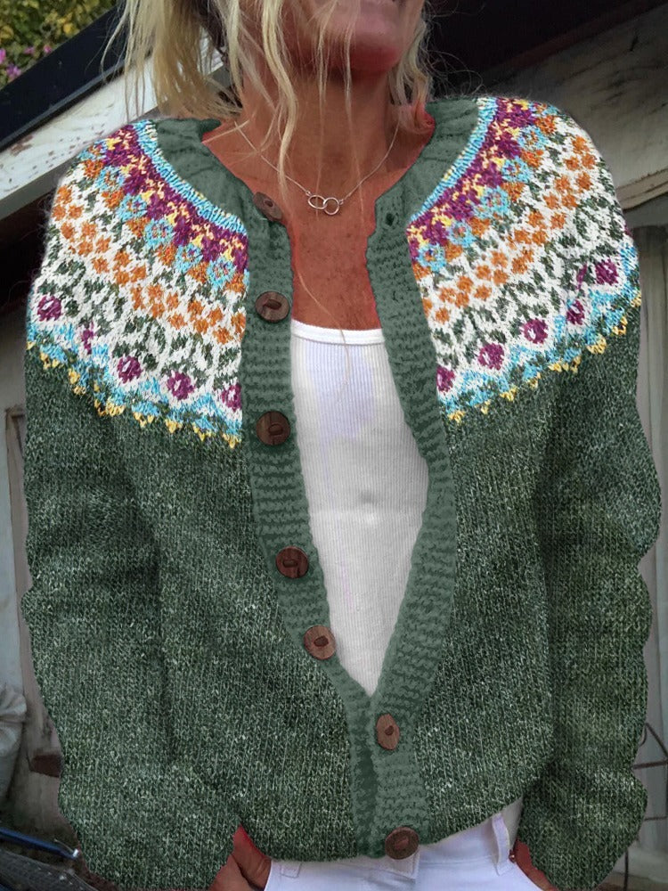 Cardigan Islandais Vintage Alice