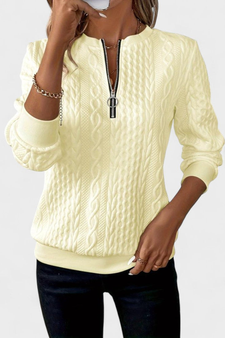 Pull zippé femme Nela™