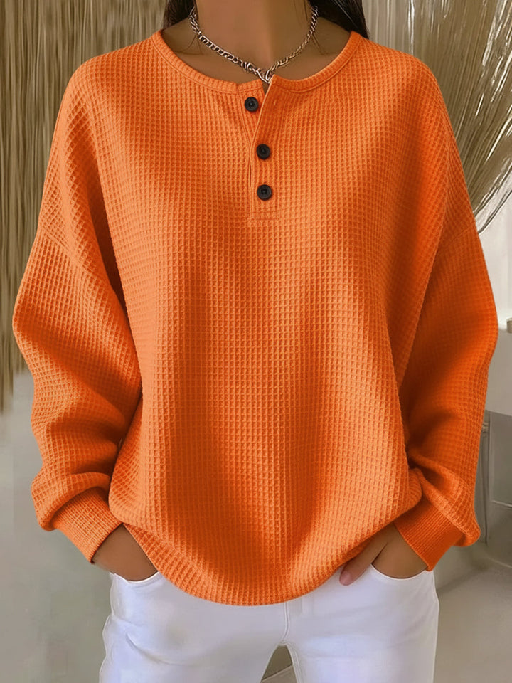 Pull élégant femme avec boutons
