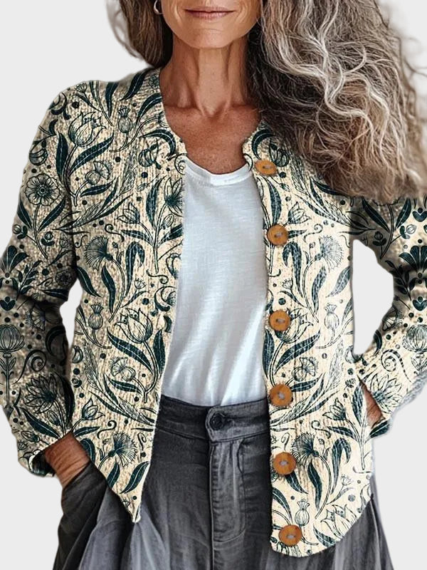Charlotte de Bordeaux™ - Veste en tricot