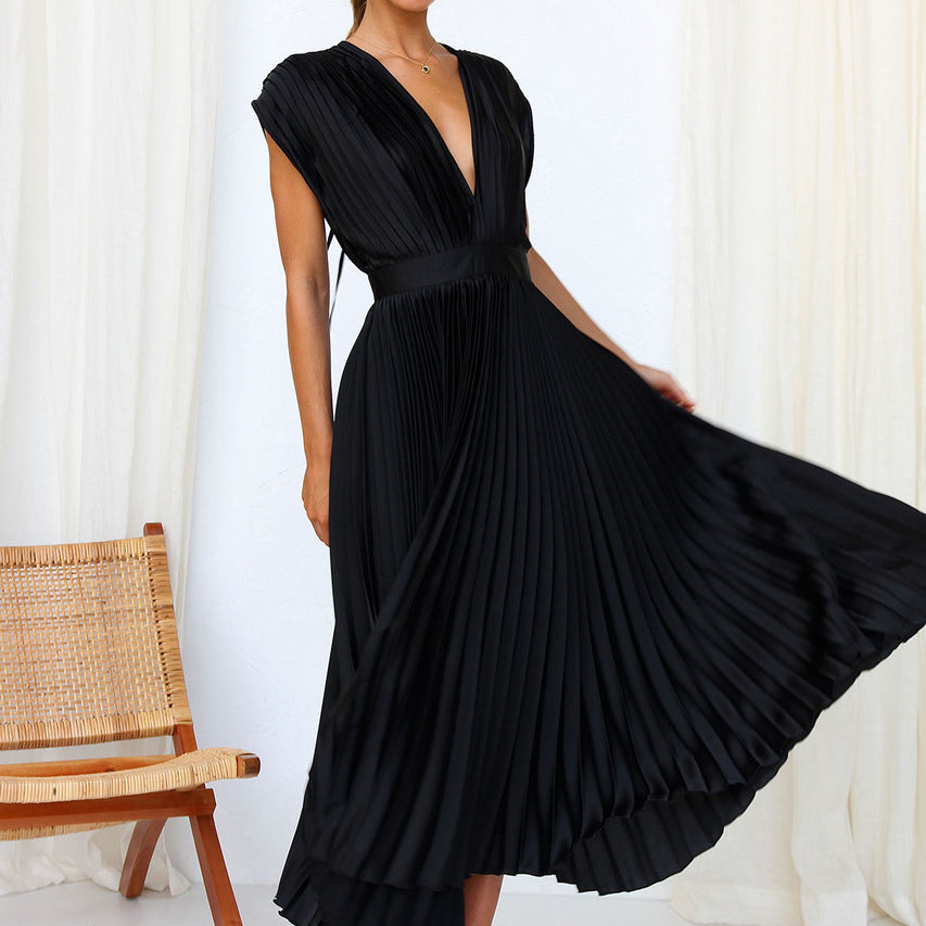 Rachel | Robe Chic Midi pour Invitée de Mariage Femme
