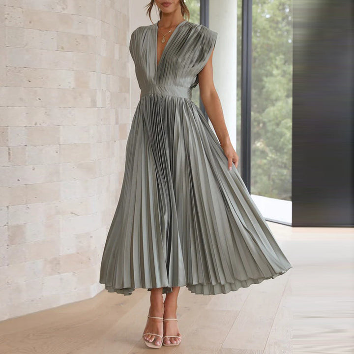 Rachel | Robe Chic Midi pour Invitée de Mariage Femme