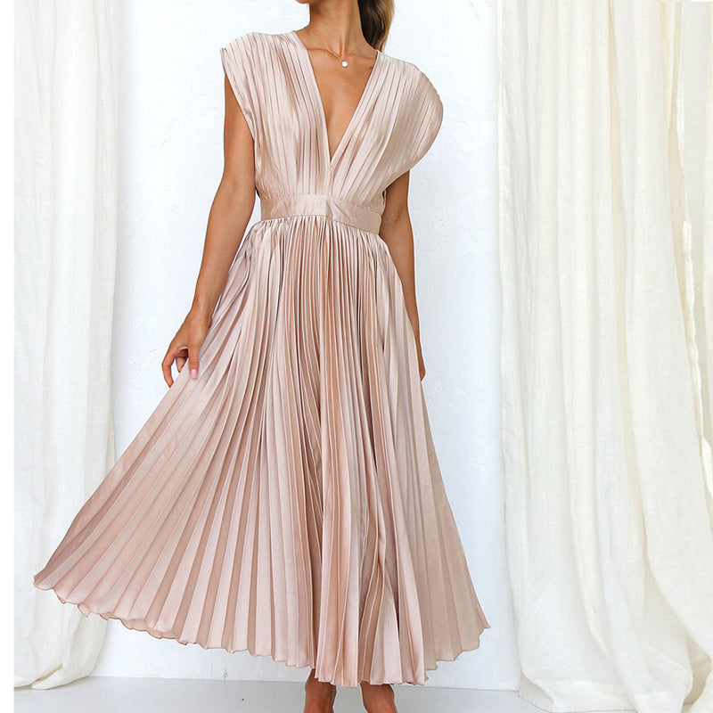 Rachel | Robe Chic Midi pour Invitée de Mariage Femme