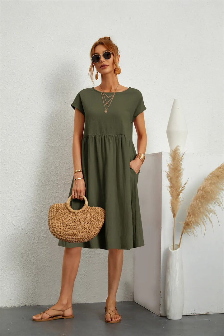 Natalee | Robe Élégante à Silhouette Raffinée pour Femme