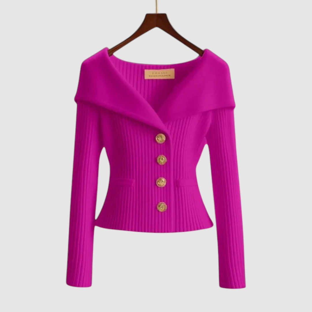 Anaïs de Chamonix™ - Cardigan élégant