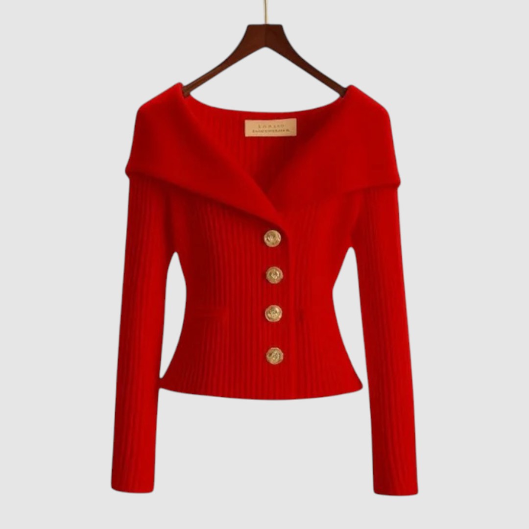 Anaïs de Chamonix™ - Cardigan élégant