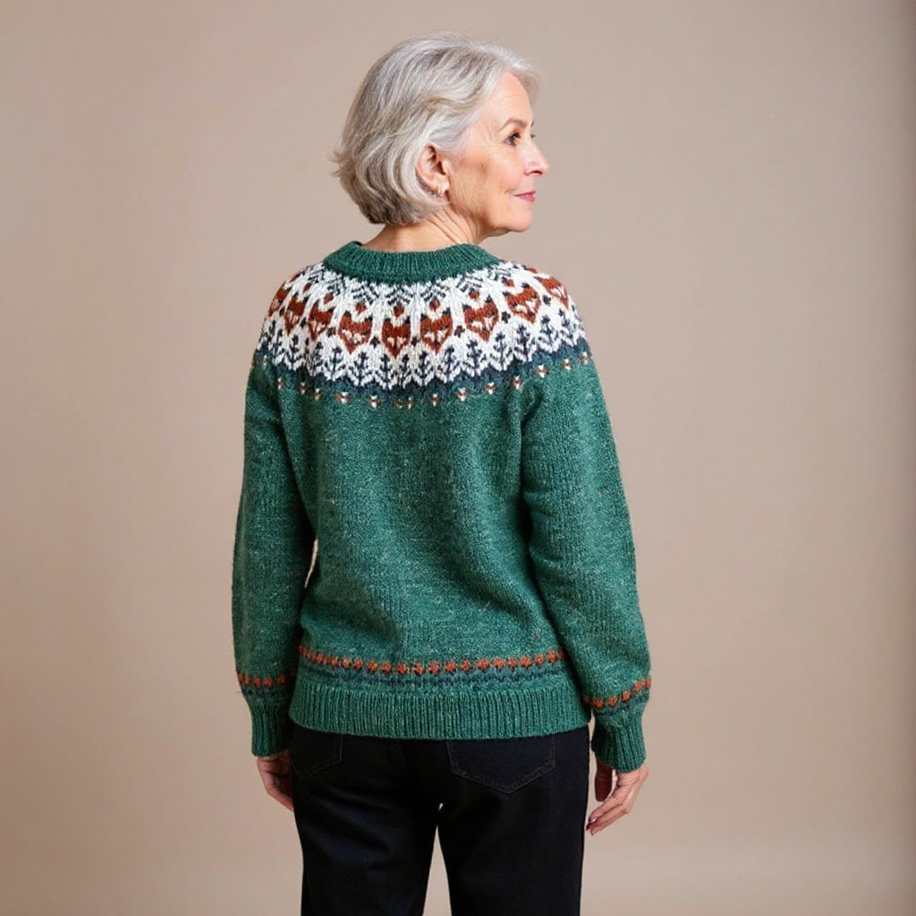 Cardigan Islandais Vintage Carolina