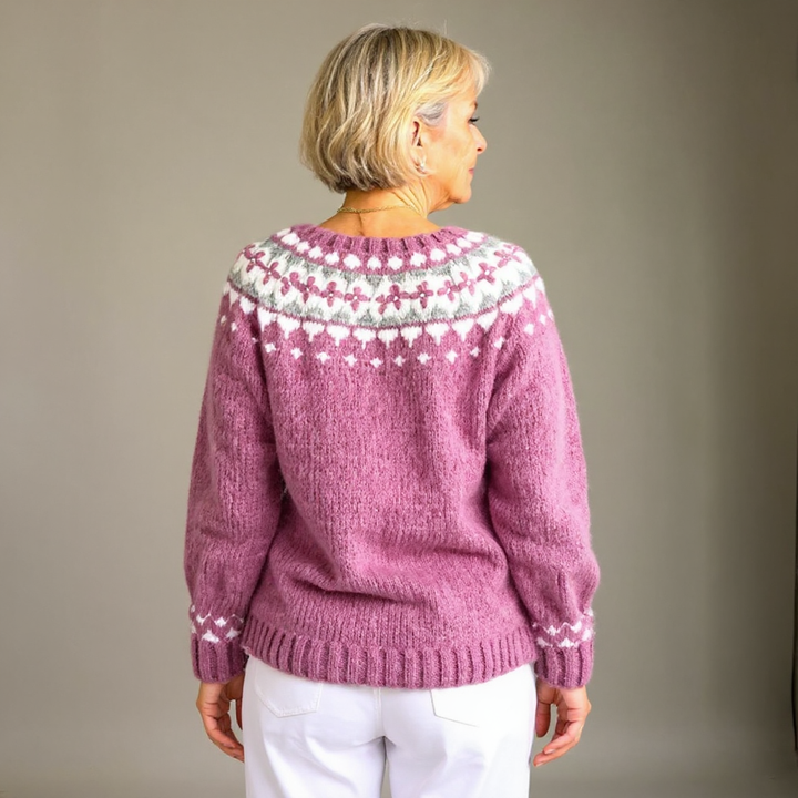 Cardigan Islandais Vintage Maya