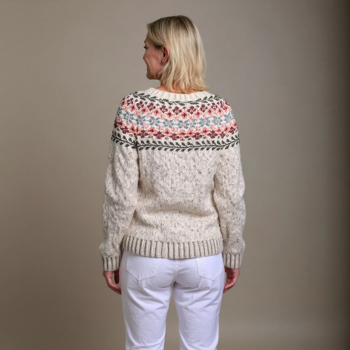 Cardigan Islandais Vintage Madelyne