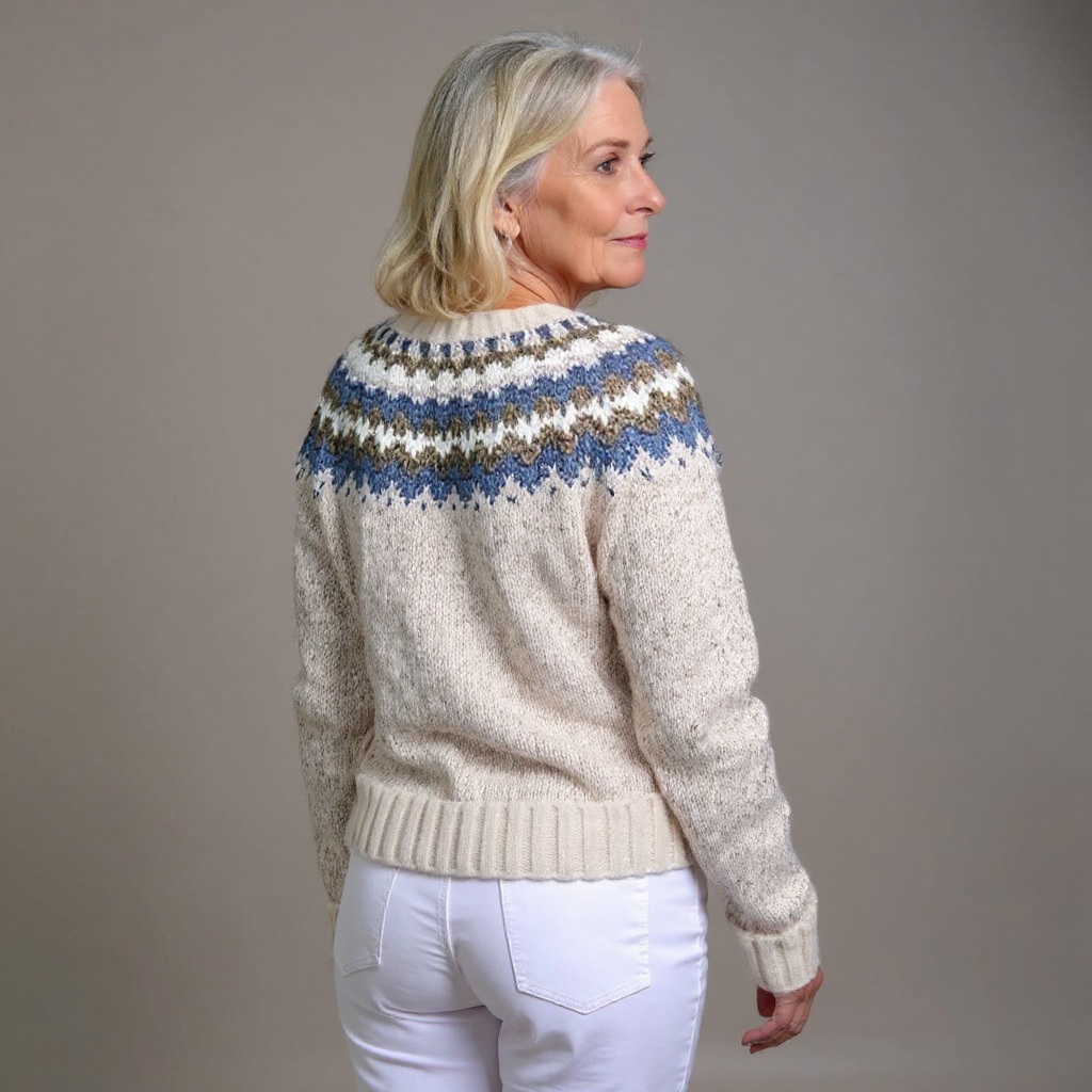 Cardigan Islandais Vintage Peyton