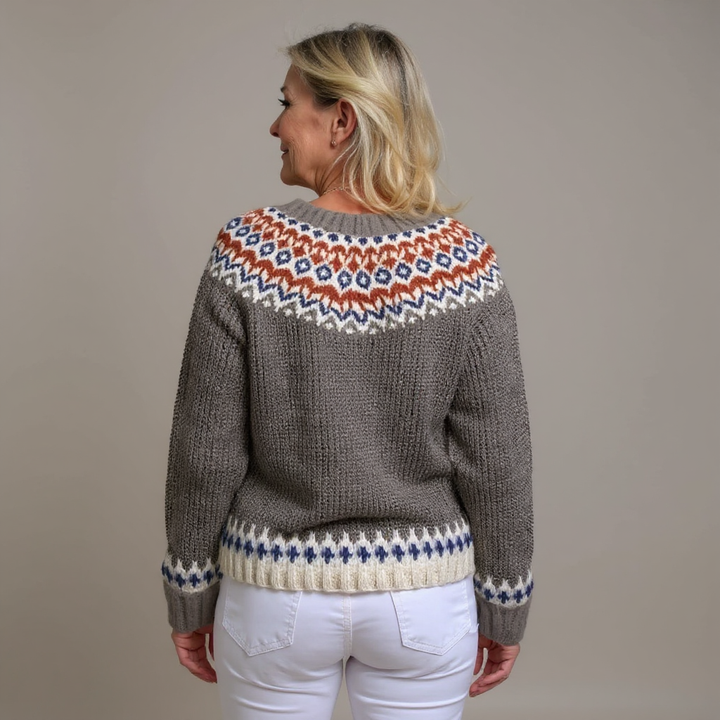 Cardigan Islandais Vintage Gabriella
