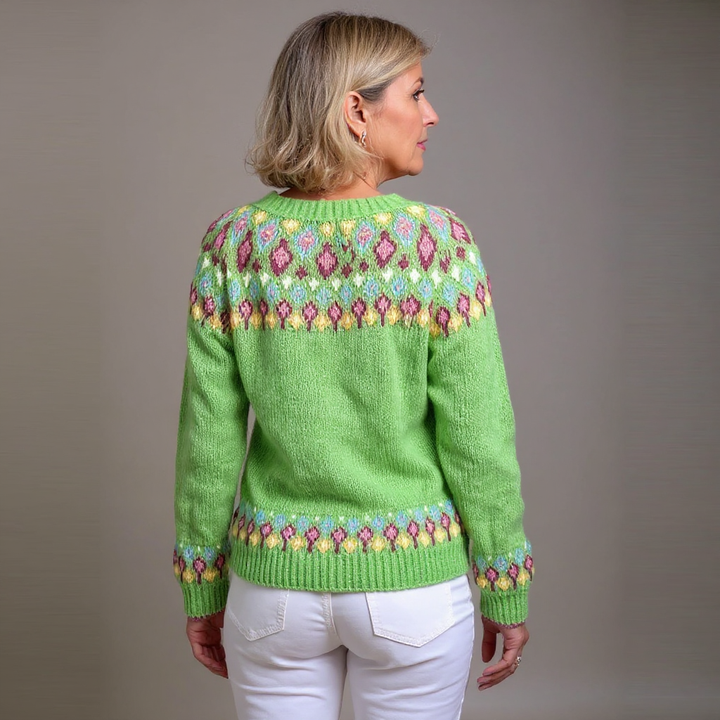 Cardigan Islandais Vintage Rubie