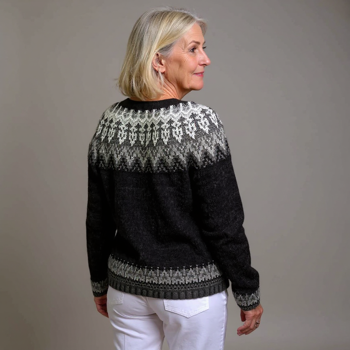 Cardigan Islandais Vintage Nevaeh