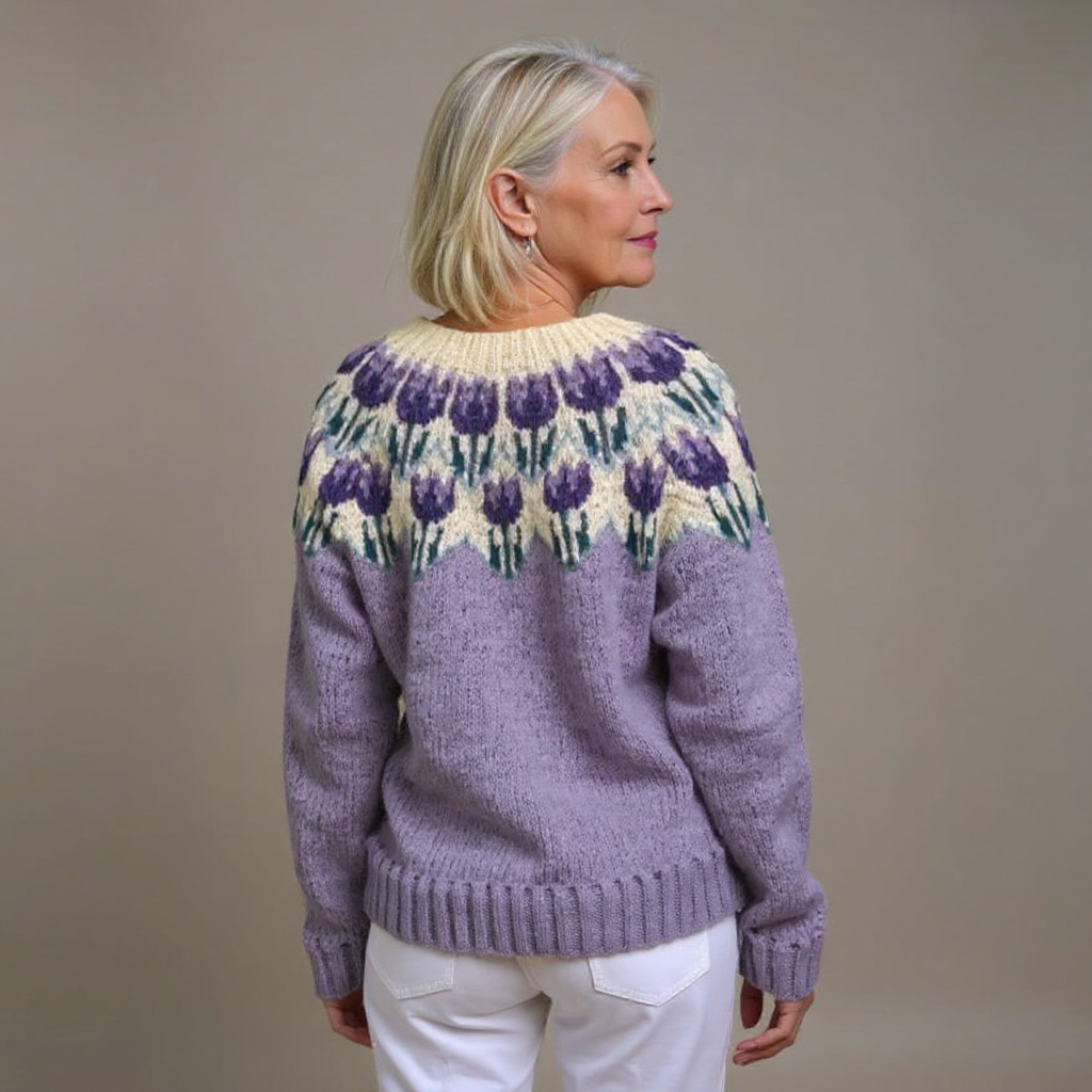 Cardigan Islandais Vintage Josephine