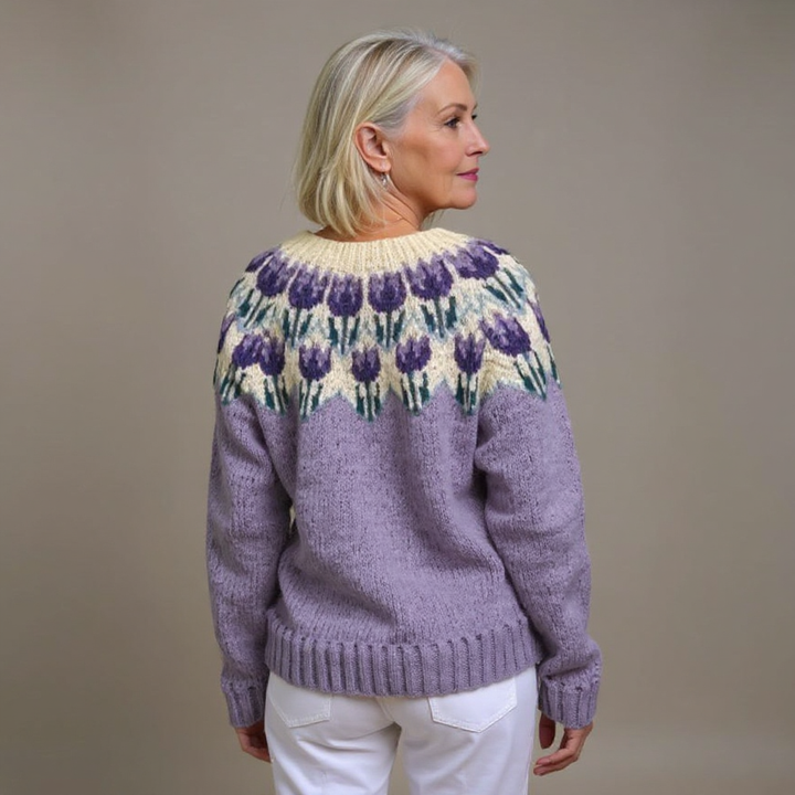 Cardigan Islandais Vintage Josephine
