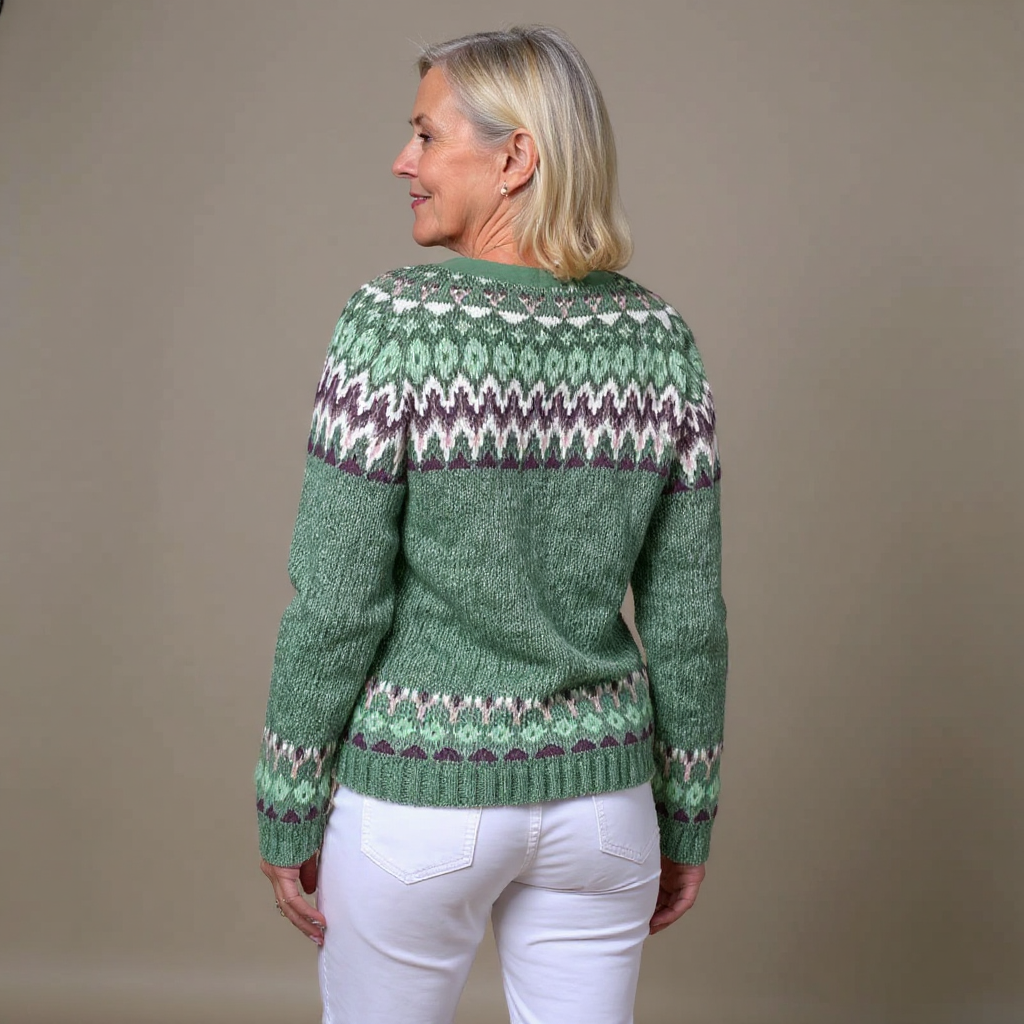 Cardigan Vintage Islandais Delilah