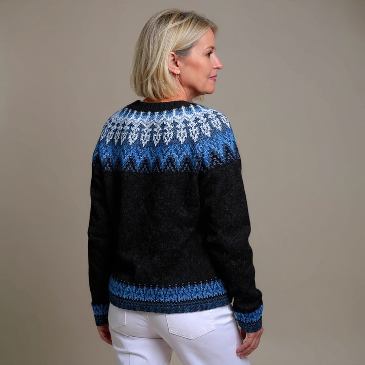 Cardigan Islandais Vintage Givanna