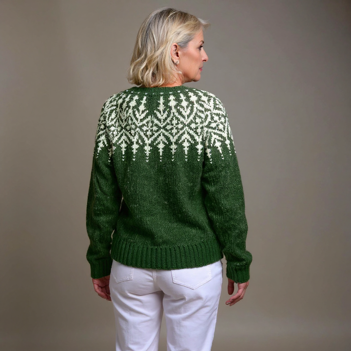Cardigan islandais vintage Brienne