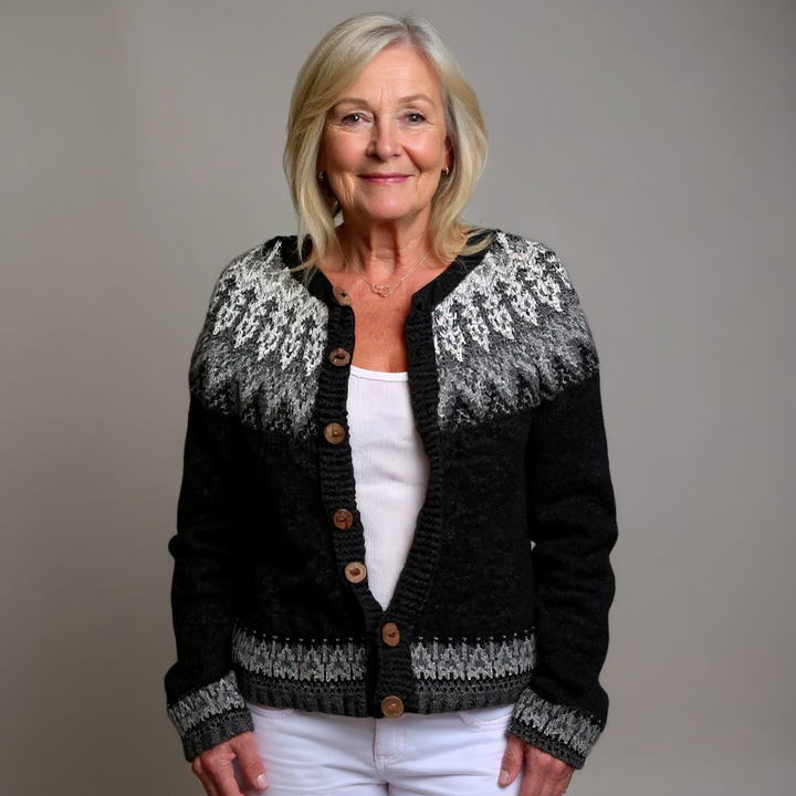 Cardigan Islandais Vintage Nevaeh