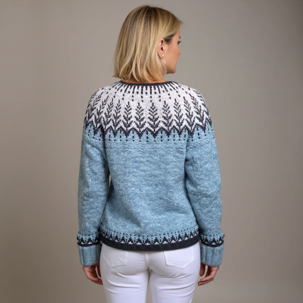 Cardigan Islandais Vintage Clara