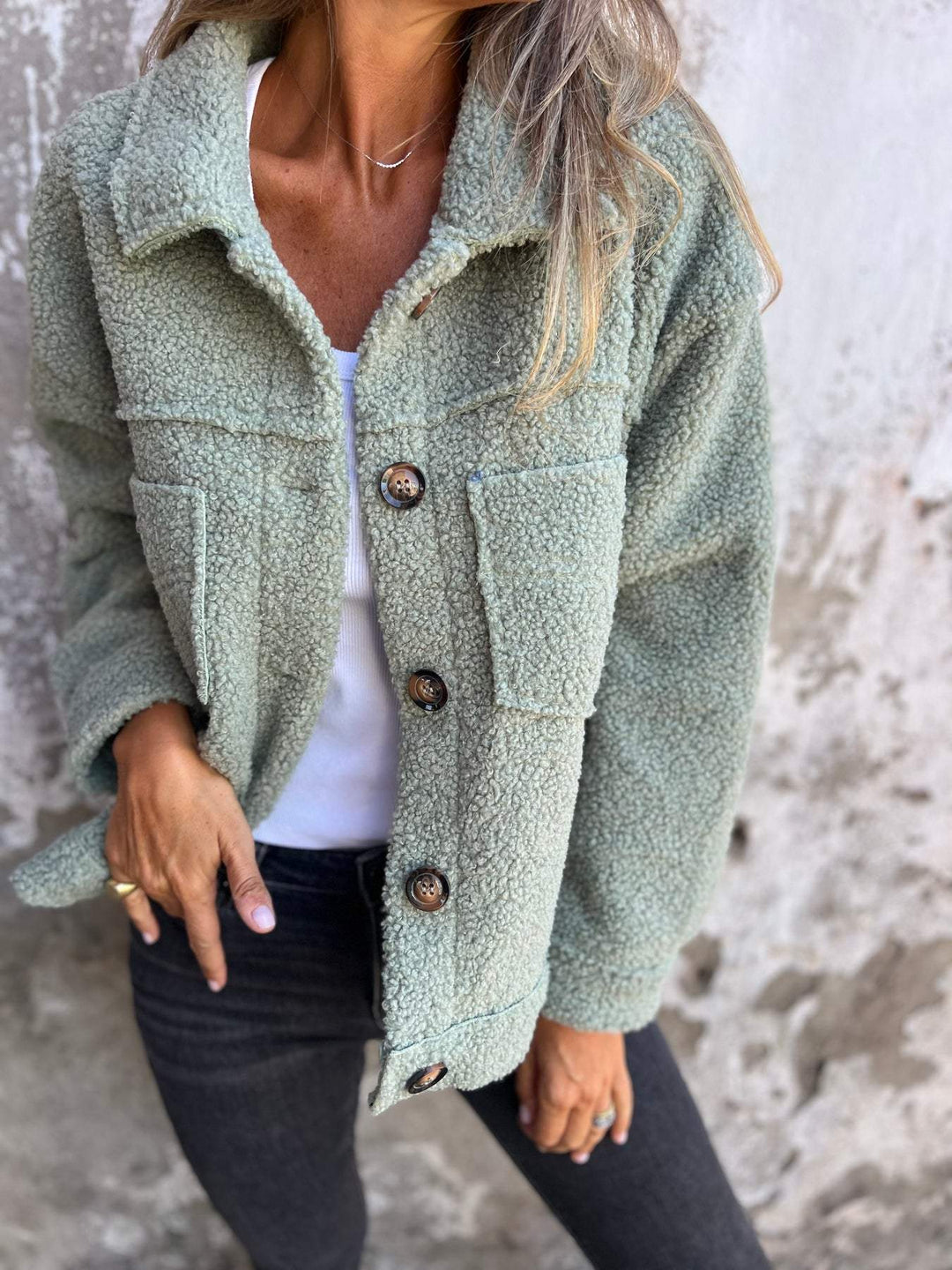 Aisling | Manteau mi-saison coupe droite pour femme