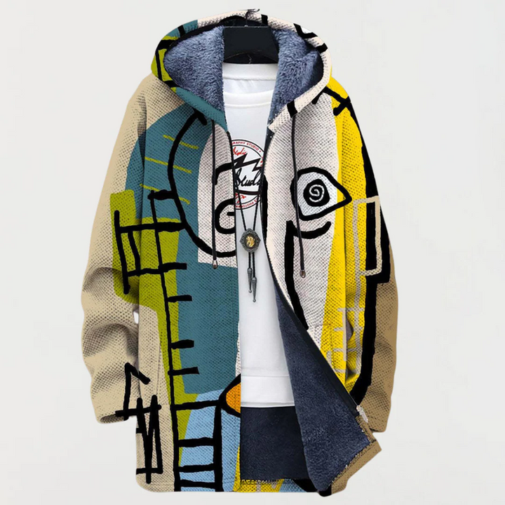 Cardigan Inspiré par l'Art