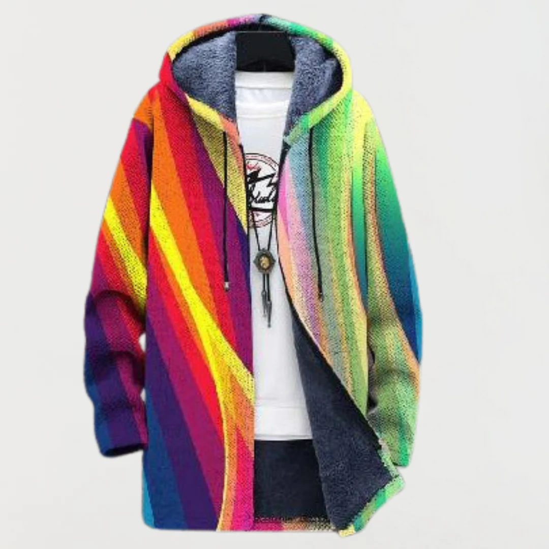 Cardigan Inspiré par l'Art Roseline