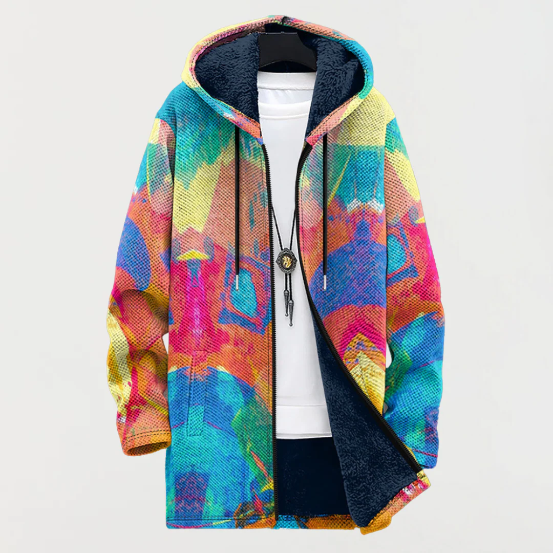 Cardigan Inspiré par l'Art Delphine