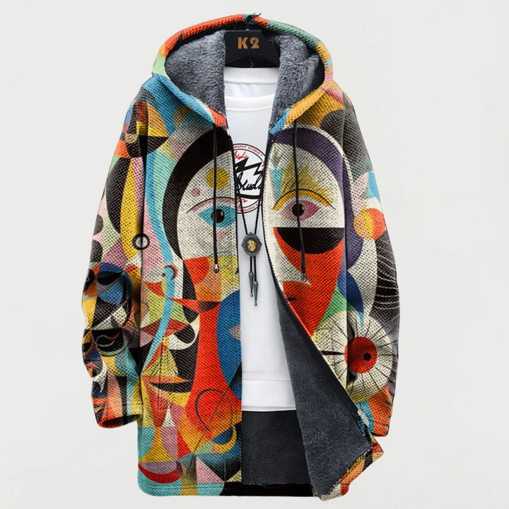 Cardigan Inspiré par l'Art Apolline