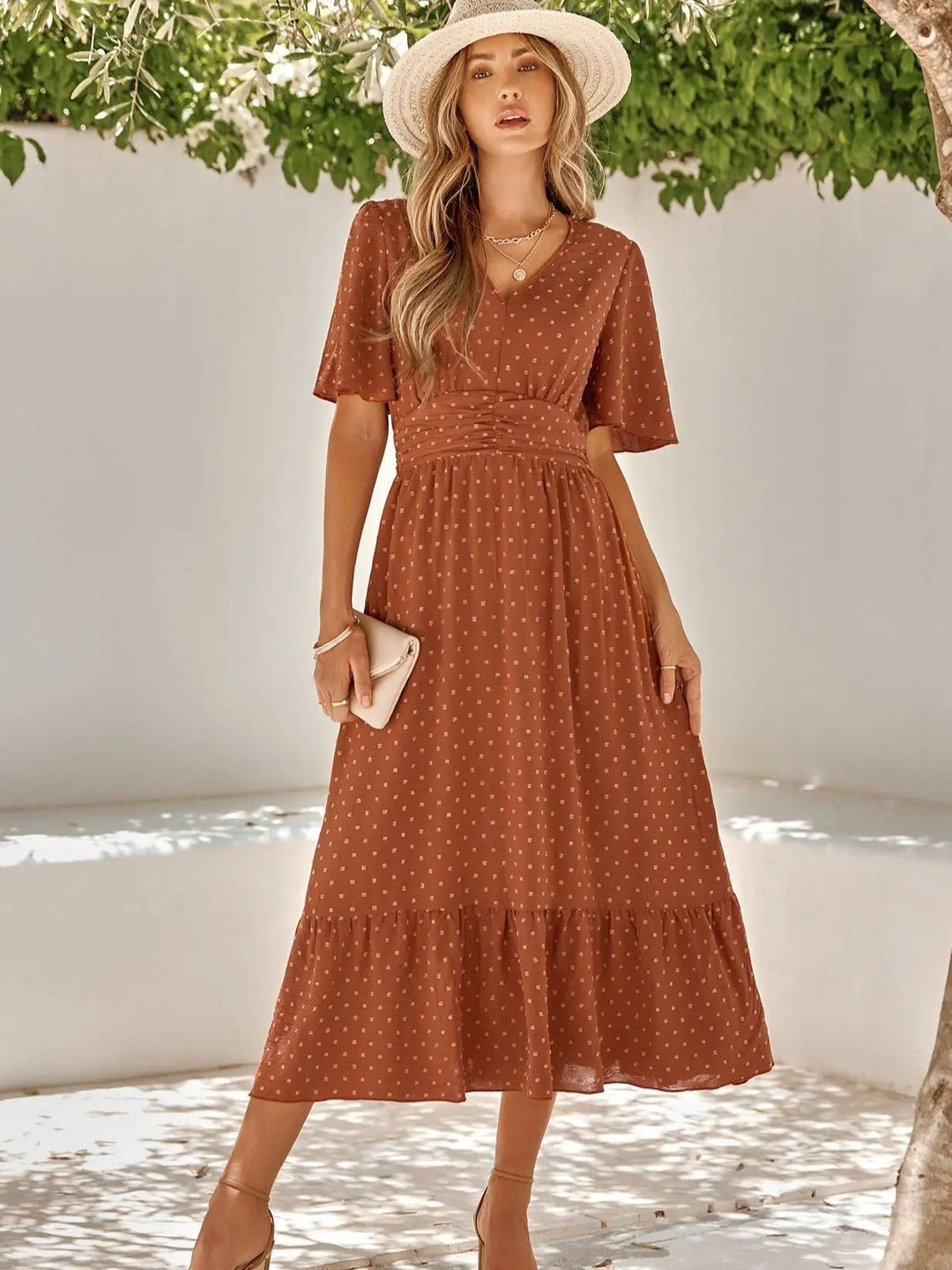 Remi | Robe Maxi Bohème à Silhouette Flottante pour Femme