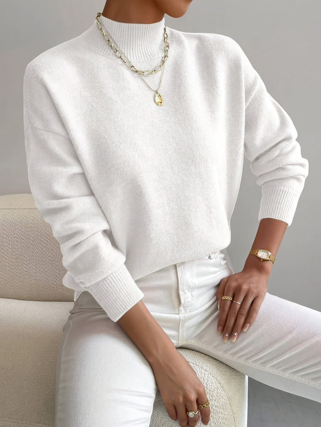 Camille de Saint-Malo™ - Pull en maille