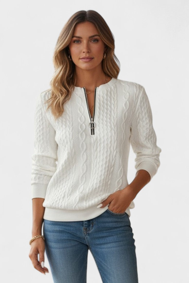 Pull zippé femme Nela™