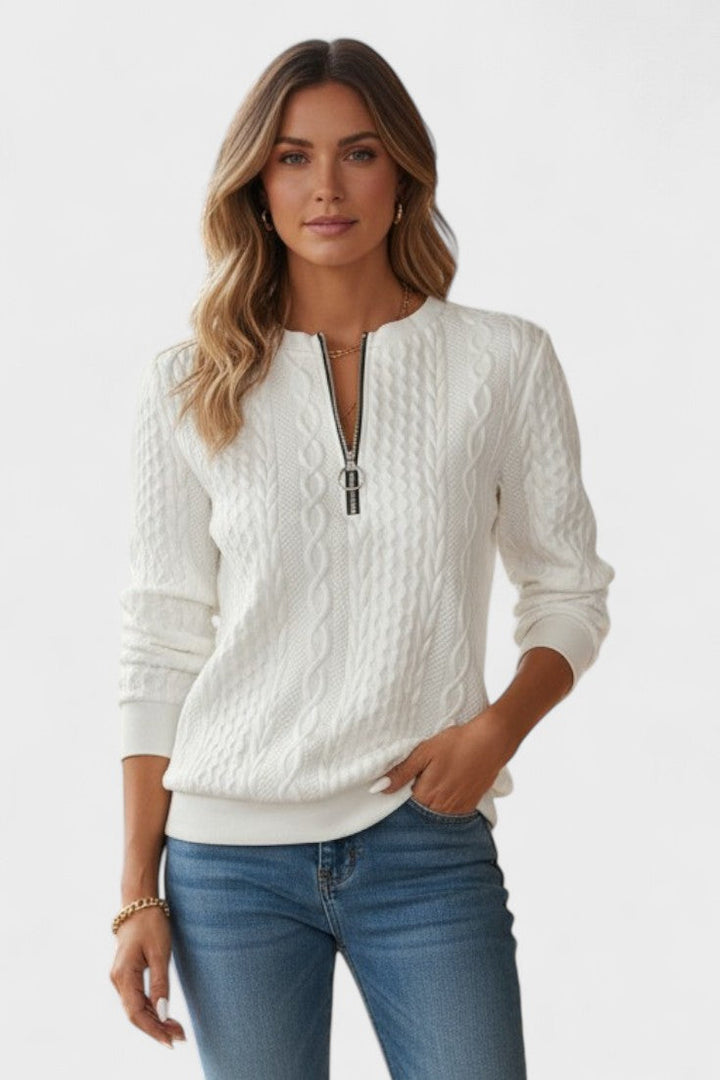 Pull zippé femme Nela™