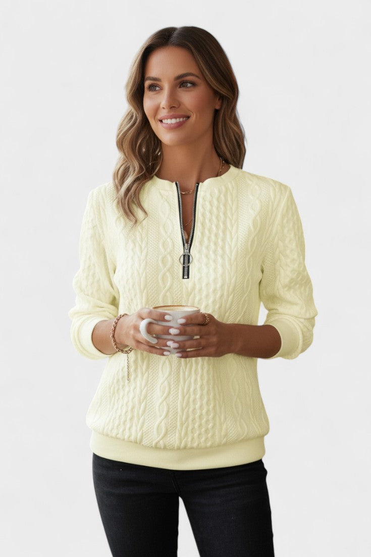 Pull zippé femme Nela™