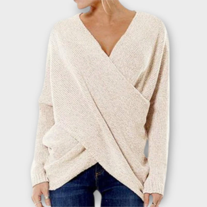Léonie de Paris™ - Pull à col en V