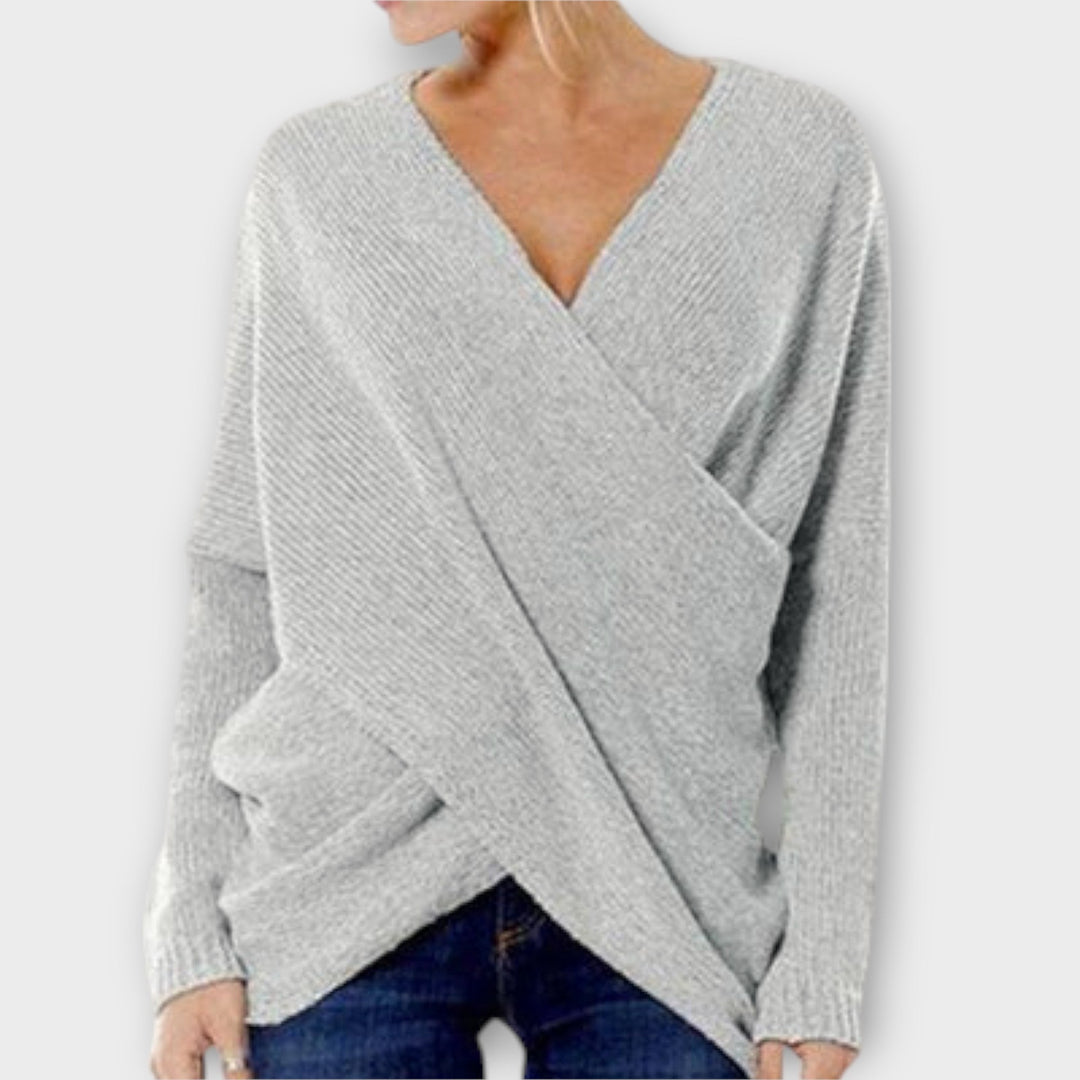 Léonie de Paris™ - Pull à col en V