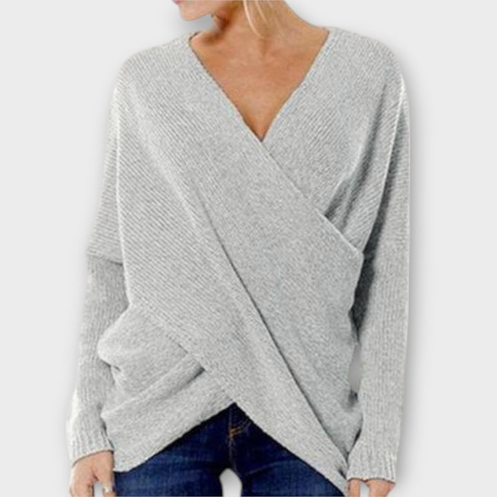 Léonie de Paris™ - Pull à col en V